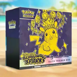 Pokemon Surging Sparks Elite Trainer Box ETB Pokemon Center Exclusive New Sealed - Image 1