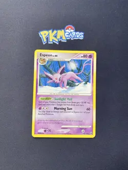 Pokemon TCG Espeon Majestic Dawn 18/100 Regular Rare LP. - Image 1