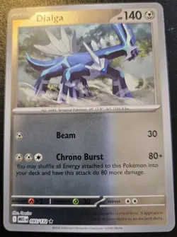 Dialga 095/132 Reverse Holo Rare Mega Evolution Pokemon TCG - Image 1