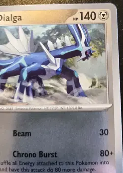 Dialga 095/132 Reverse Holo Rare Mega Evolution Pokemon TCG - Image 3