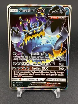 Pokemon Guzzlord GX 63/111 Ultra Beast Holo Rare - Crimson Invasion 2017 - Image 1