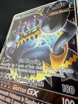 Pokemon Guzzlord GX 63/111 Ultra Beast Holo Rare - Crimson Invasion 2017 - Image 3