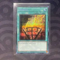 x1 Bonfire - MP24-EN133 - Prismatic Secret Rare - 1st Edition Yu-Gi-Oh! M/NM - Image 1