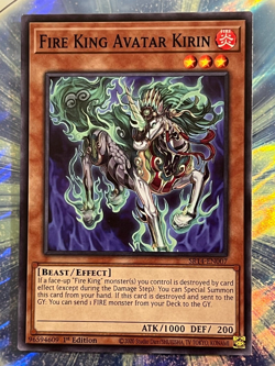 Yu Gi Oh! - Fire King Avatar Kirin - SR14-EN007 - 1st Ed - Common - NM - Image 2
