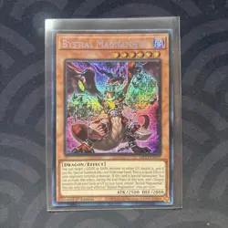*** BYSTIAL MAGNAMHUT *** 1ST EDITION PRISMATIC SECRET RARE MP23-EN157 YUGIOH! - Image 1