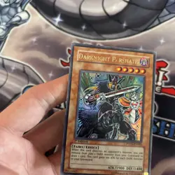 Darknight Parshath - PTDN-EN082 - Ultra Rare - 1st Edition YuGiOh LP (VST) - Image 4