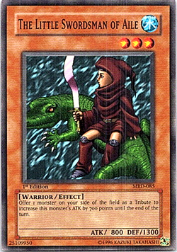 The Little Swordsman Of Aile MRD-085 Yu-Gi-Oh! Light Play 1st Edition - Image 1