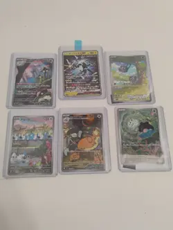 Pokemon Japanese Clamperl/Swablu/Tangela AR Rare/Full Art Holo Cards - Image 1