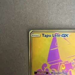 Tapu Lele GX SV94/SV94 Pokemon Hidden Fates Holo Full Art Card - Image 2