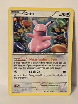 DITTO [Pikachu] XY40 Black Star Promo X&Y HOLO Pokemon TCG card LP - Image 1