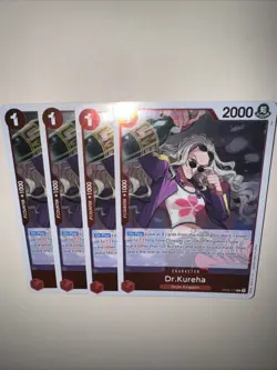 OP08-015 Dr.Kureha x4 Playset Rare English One Piece TCG Card Two Legends - Image 5