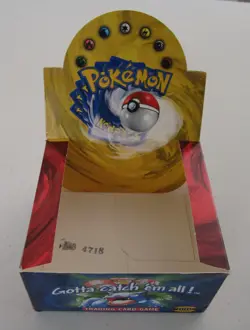 POKEMON BASE SET EMPTY BOSTER BOX - VINTAGE - NO CARDS, NO PACKS - Image 1