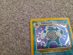 Pokemon TCG Trading Card Game Base Set Poliwrath Holo 13/102 - Image 2