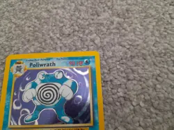 Pokemon TCG Trading Card Game Base Set Poliwrath Holo 13/102 - Image 3