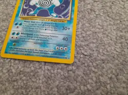 Pokemon TCG Trading Card Game Base Set Poliwrath Holo 13/102 - Image 5