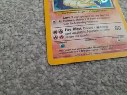 Pokemon TCG Trading Card Game Base Set Ninetales Holo 12/102 - Image 4