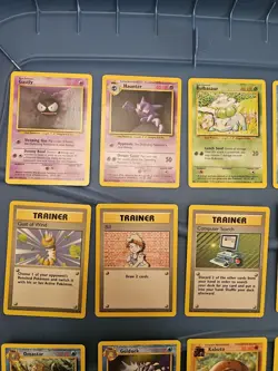 Near Mint 18 Cards 1999 12 Base Set Unlimited & 6 Fossil Pokemon TCG WOTC Cards - Image 3