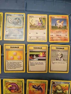 Near Mint 18 Cards 1999 12 Base Set Unlimited & 6 Fossil Pokemon TCG WOTC Cards - Image 4