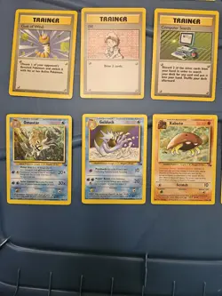 Near Mint 18 Cards 1999 12 Base Set Unlimited & 6 Fossil Pokemon TCG WOTC Cards - Image 5