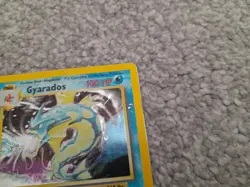 Pokemon TCG Trading Card Game Base Set Gyarados Holo 6/102 - Image 3