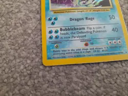 Pokemon TCG Trading Card Game Base Set Gyarados Holo 6/102 - Image 4
