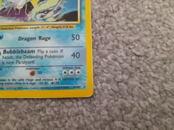 Pokemon TCG Trading Card Game Base Set Gyarados Holo 6/102 - Image 5