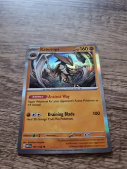 141/165 Kabutops : ( Holo Rare Card : SV03.5 151 Pokemon TCG - Image 1