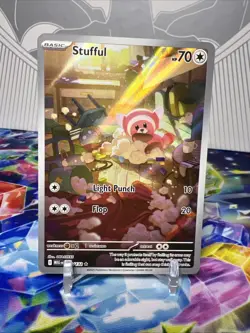 Stufful IR 154/132 MEG Mega Evolution Pokemon Card TCG - NM Near Mint - Image 1