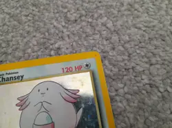 Pokemon TCG Trading Card Game Base Set Chansey Holo 3/102 - Image 4