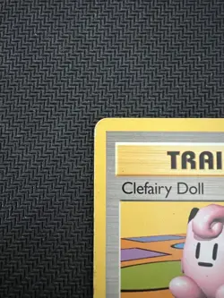 Pokemon Card Clefairy Doll 70/102 Rare Base Set Trainer MP - Image 2