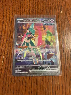 Pokemon TCG Iron Valiant EX Paradox Rift 249/182 Special Illustration Rare Card - Image 1
