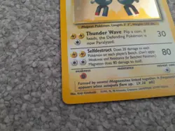 Pokemon TCG Trading Card Game Base Set Magneton Holo 9/102 - Image 4