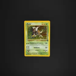 1999 Pokemon Jungle Pinsir Holo Rare #9/64 WOTC Vintage Card - LP - Authentic - Image 2