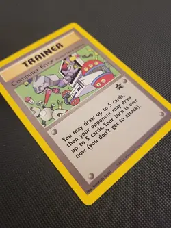 Computer Error Black Star Promo 16 Pokemom Card - LP - Image 3