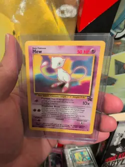Pokemon Card - Mew #8 WoTC Black Star Promo WOTC Vintage RARE 1999 - 2000 Movie - Image 1