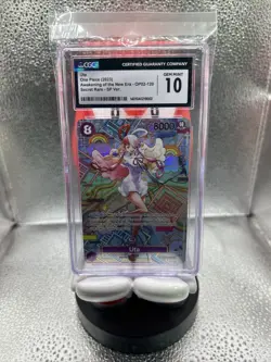 One Piece Card English OP02-120 Uta SP CGC Gem Mint 10 Pristine - Image 1