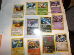 Lot of 12 RARE Pokemon Vintage Cards, ALL HP. - Image 1