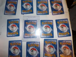 Lot of 12 RARE Pokemon Vintage Cards, ALL HP. - Image 2