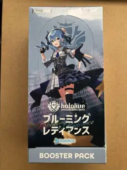 hololive OFFICIAL CARD GAME Booster Pack Blooming Radiance Box shrink Unused JP - Image 1