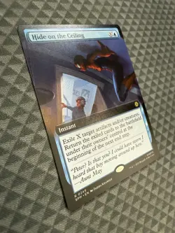 MTG Hide on the Ceiling #0249 Extended Art Rare Marvel’s Spider-Man (SPM) - Image 2