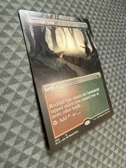 MTG Rockfall Vale #284 Borderless Rare Innistrad: Midnight Hunt (MID) - Image 2