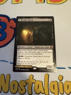 Eddie Brock, MTG, Marvel's Spider-Man, Magic the Gathering, 55 - Image 1