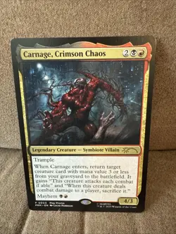 MTG Magic The Gathering Carnage, Crimson Chaos Play Promo NonFoil NM - Image 1