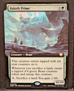 Baloth Prime (Extended Art) Commander: Edge of Eternities Regular - Image 1