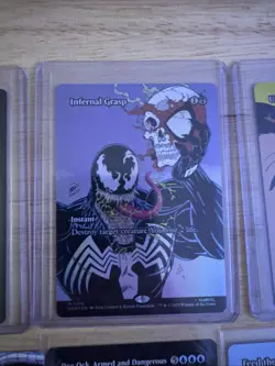 Marvel Magic The Gathering Spider-Man Lot Of Borderless Mythics 3foil 8non-foil - Image 4