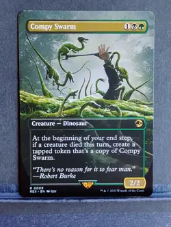 Compy Swarm (Borderless); Universes Beyond: Jurassic World Collection... - Image 1