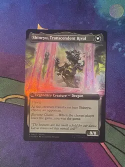Zenos yae Galvus Extended Art Final Fantasy Foil 455 Shinryu Transcendent Rival - Image 2