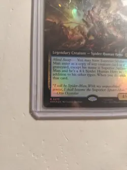 Foil MTG Spider-Man R Superior Spider-Man #0275 extended Art - Image 3