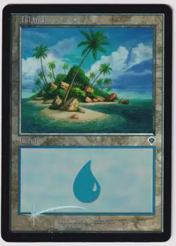 MTG Foil 1X Island X1 Invasion (335) Magic - HP - Image 1