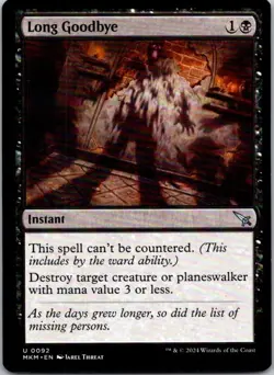 Magic the Gathering Long Goodbye Murders at Karlov Manor MTG Free Shipping! - Image 1
